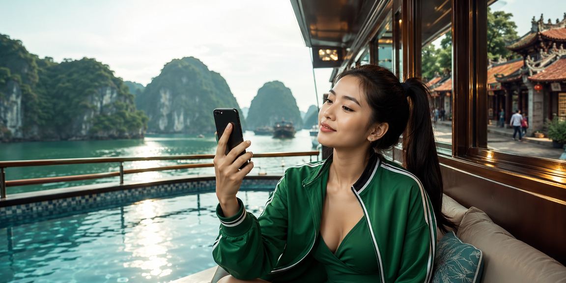 Người dùng trẻ tại Hà Nội đang xem kết quả cá cược bóng đá trên điện thoại thông minh