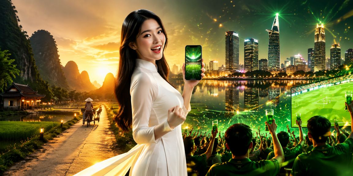 Người dùng tại Ninh Bình theo dõi kèo bóng đá và quản lý tài khoản VIP trên điện thoại